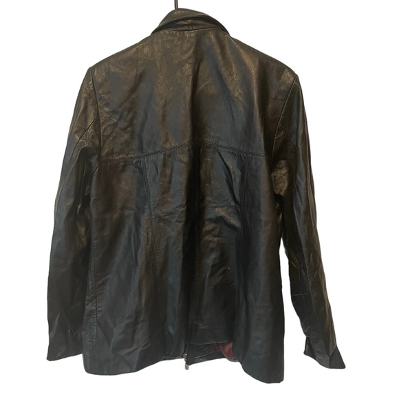 WILSONS Leather Jacket For Men Size Large - Picture 2 of 4